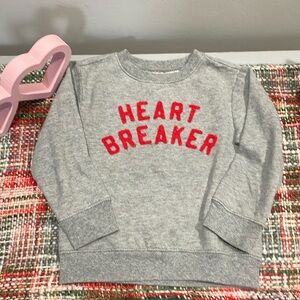 Valentines sweatshirt size 4t